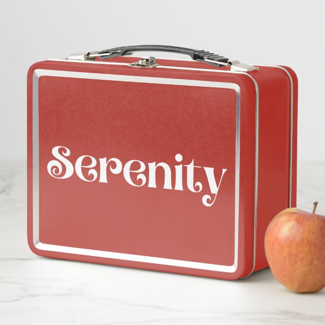 Serenity Metal Lunch Box (In Situ)
