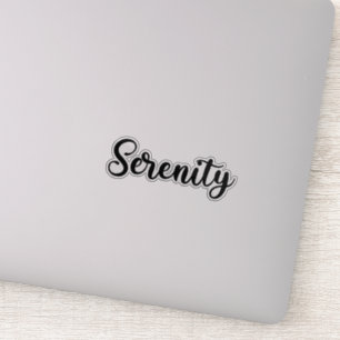 Serenity Name - Handwritten Calligraphy