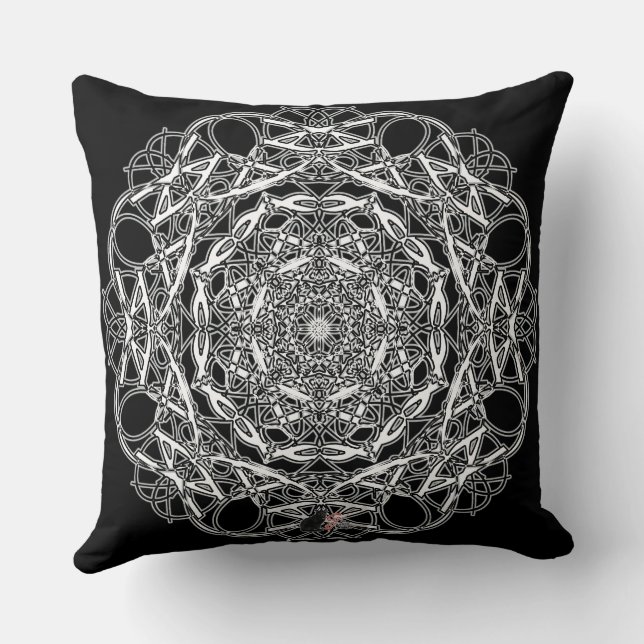 Serenity Octa Glyph Cushion (Back)