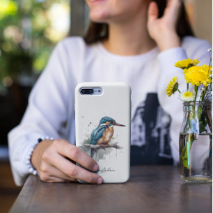 Serenity of the Kingfisher, customisable iPhone 11 Case