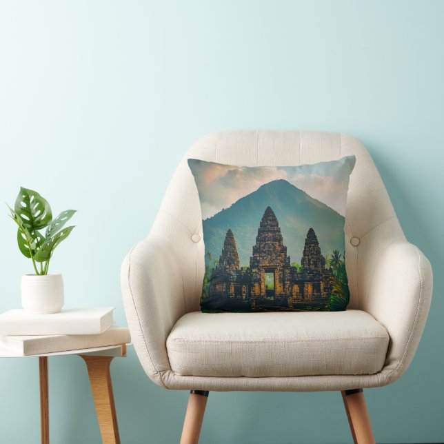 Serenity of the Sacred Temple Cushion (Chair)