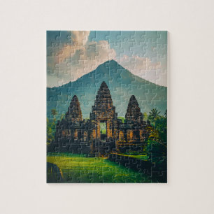 Serenity of the Sacred Temple Jigsaw Puzzle