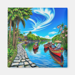 Serenity on the Water Magnet