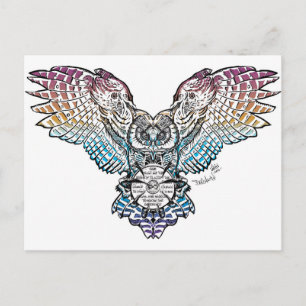 Serenity Owl Postcard