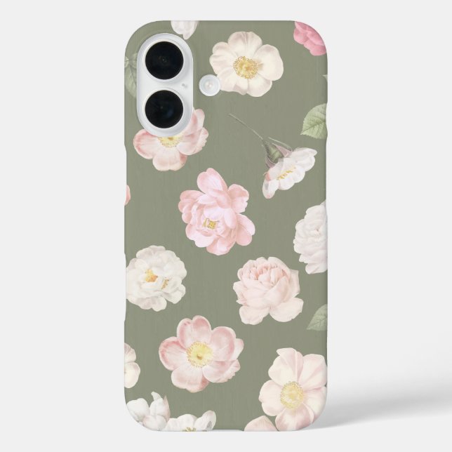 Serenity Petals Case-Mate iPhone Case (Back)