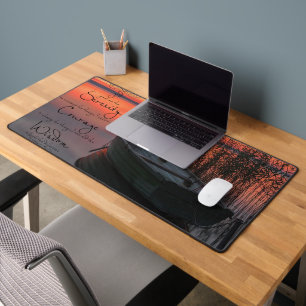 Serenity prayer and boat desk mat