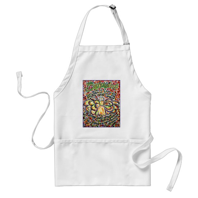 Serenity Prayer Angel Apron (Front)