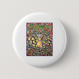 Serenity Prayer Angel (Spanish Text) 6 Cm Round Badge