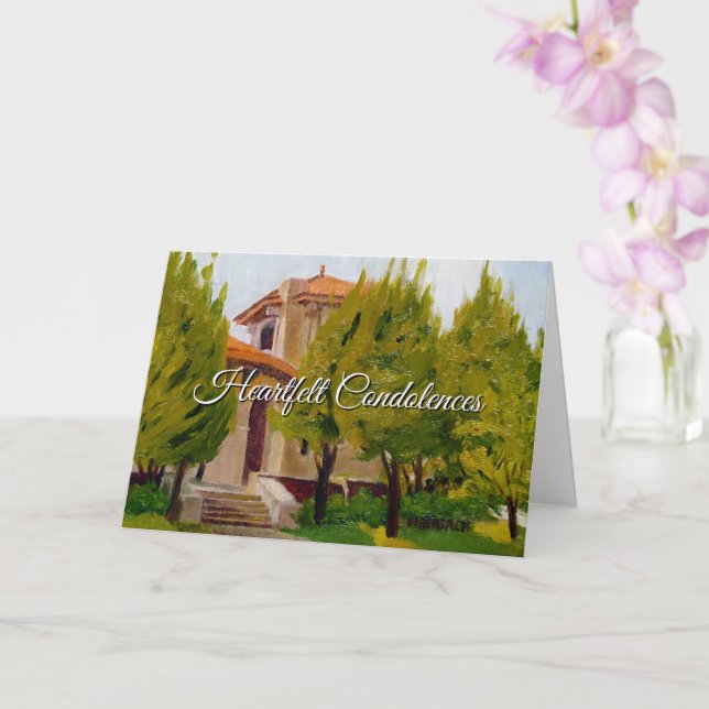 Serenity Prayer Card in Orange Green Yellow Blue (Orchid)