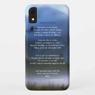 Serenity Prayer iPhone XR Case