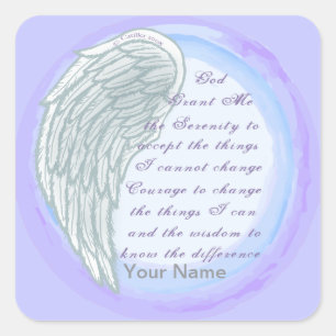 Serenity Prayer Christian stickers