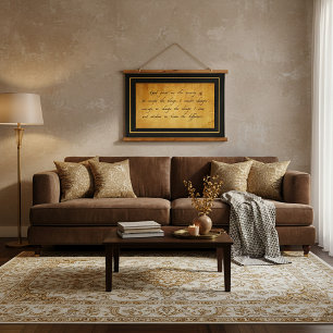 Serenity prayer  hanging tapestry