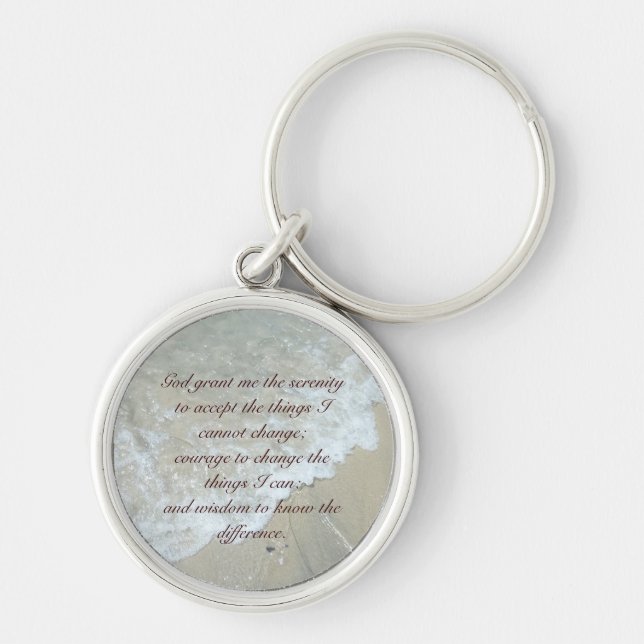 Serenity Prayer Keychain (Front)