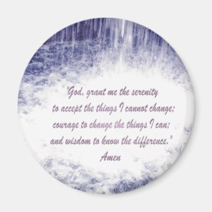 Serenity Prayer magnet