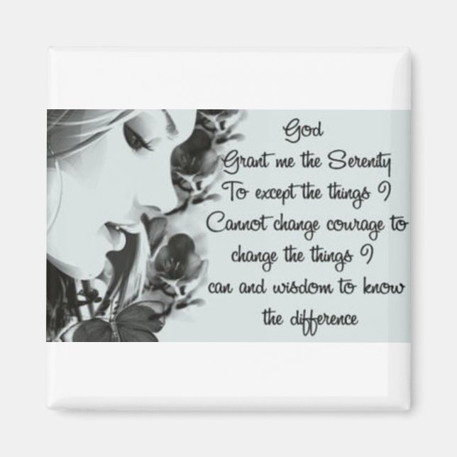 Serenity Prayer Magnet (Front)