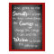 Serenity Prayer Modern Grey Chalkboard