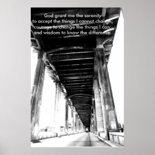 Serenity prayer Motivational Poster