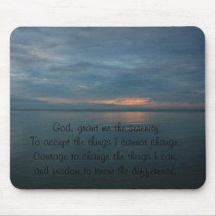 Serenity Prayer Mousepad
