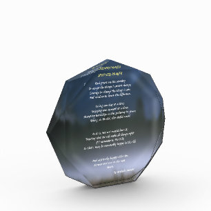 Serenity Prayer Photo Block