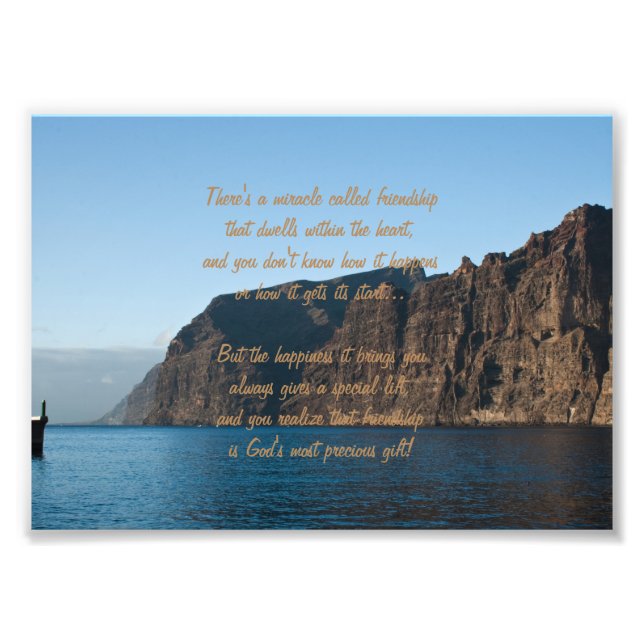 Serenity Prayer Photo Print (Front)