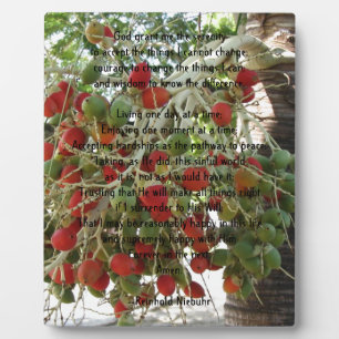 Serenity Prayer Plaque