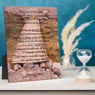 Serenity Prayer Plaque
