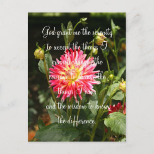 Serenity Prayer Postcard