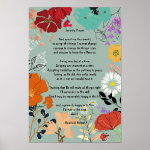Serenity Prayer Poster