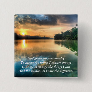 Serenity Prayer Scenic Button