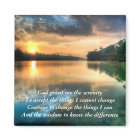 Serenity Prayer Scenic Magnet