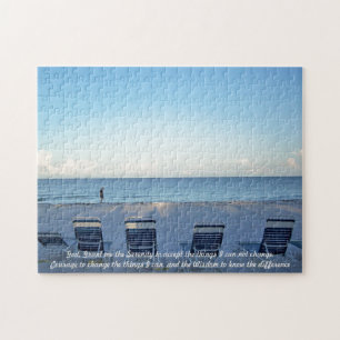 Serenity Prayer - Sunrise Jigsaw Puzzle