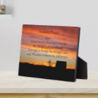 Serenity Prayer Sunset Silhouette Landscape