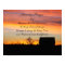 Serenity Prayer Sunset Silhouette Landscape