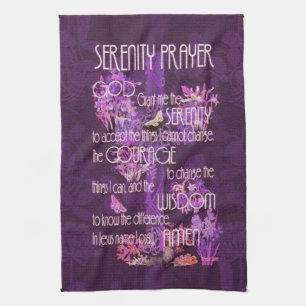 Serenity Prayer Tea Towel