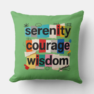 Serenity Prayer - Throw Pillow