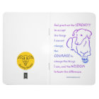 Serenity Prayer w/Dog Pocket Journal