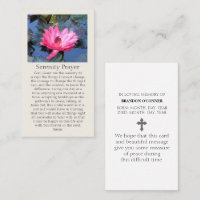 Serenity Prayer with Purples Blues Greens Reds