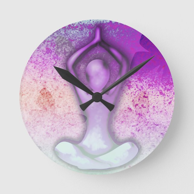 Serenity Round Clock (Front)