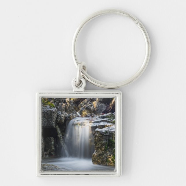 Serenity Spa Falls Key Ring (Front)