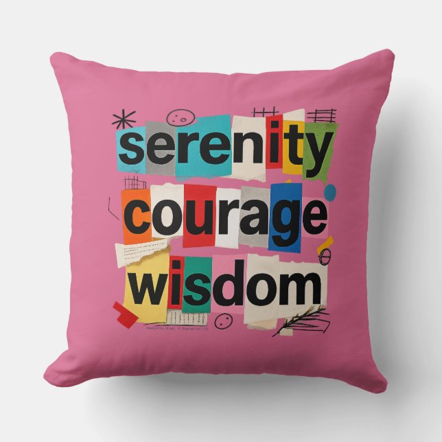 Serenity - Throw Pillow (Front)