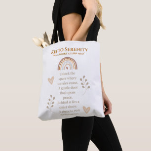 Serenity Tote Bag – Reusable Cute Bag