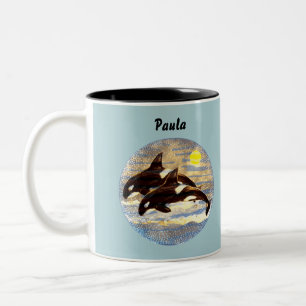 Serenity  Two-Tone coffee mug