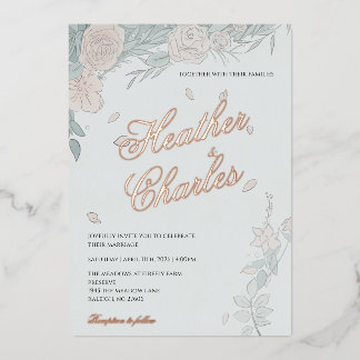 Serenity Wedding Invitation