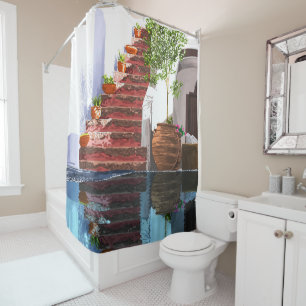 Serenity Weekend Shower Curtain