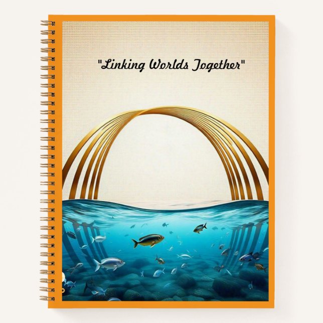 "Serenity's Bridge Stands" Notebook (Front)