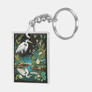 " serenity's stance " key ring