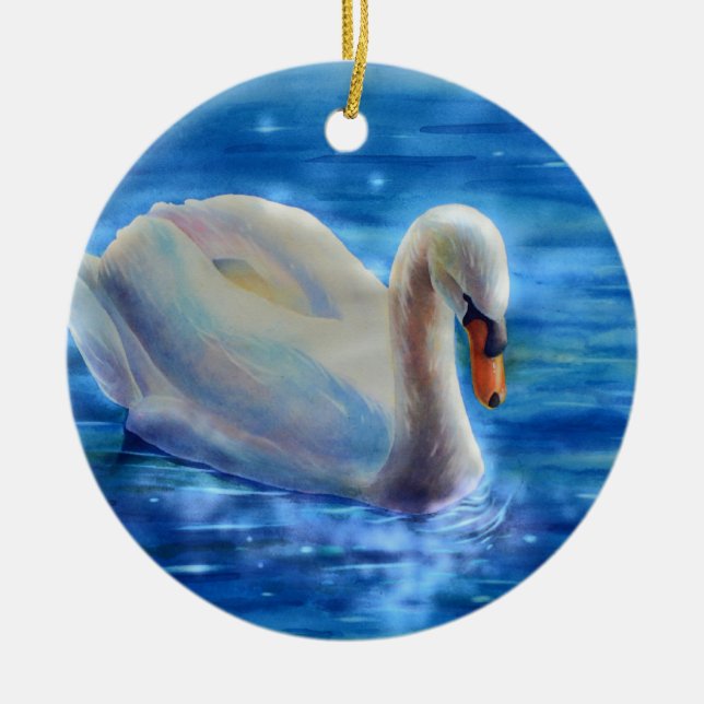 Serentity Ceramic Ornament (Front)