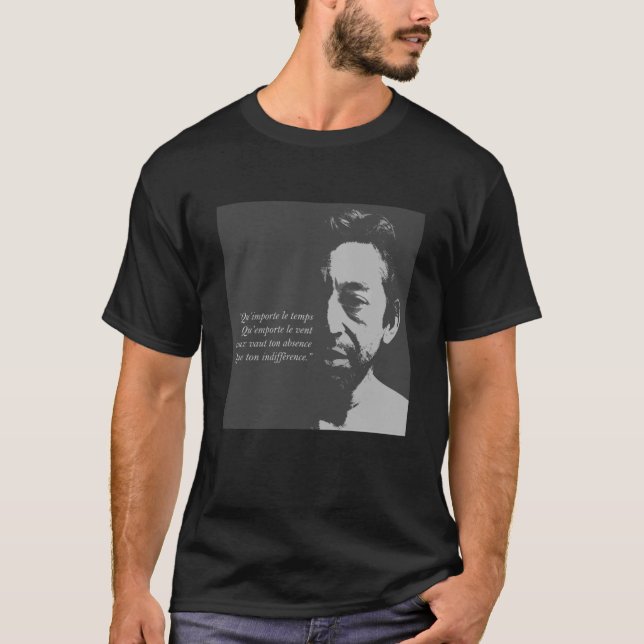 Serge Gainsbourg Classic  T-Shirt (Front)