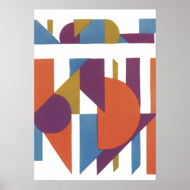 Serge Gladky Jazz Art Poster (Front)