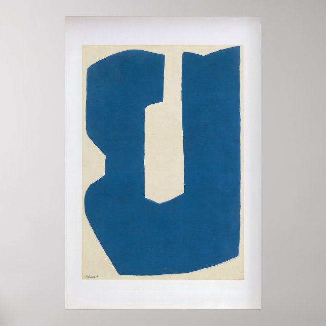 Serge Poliakoff Composition Abstraite 1965 Poster (Front)